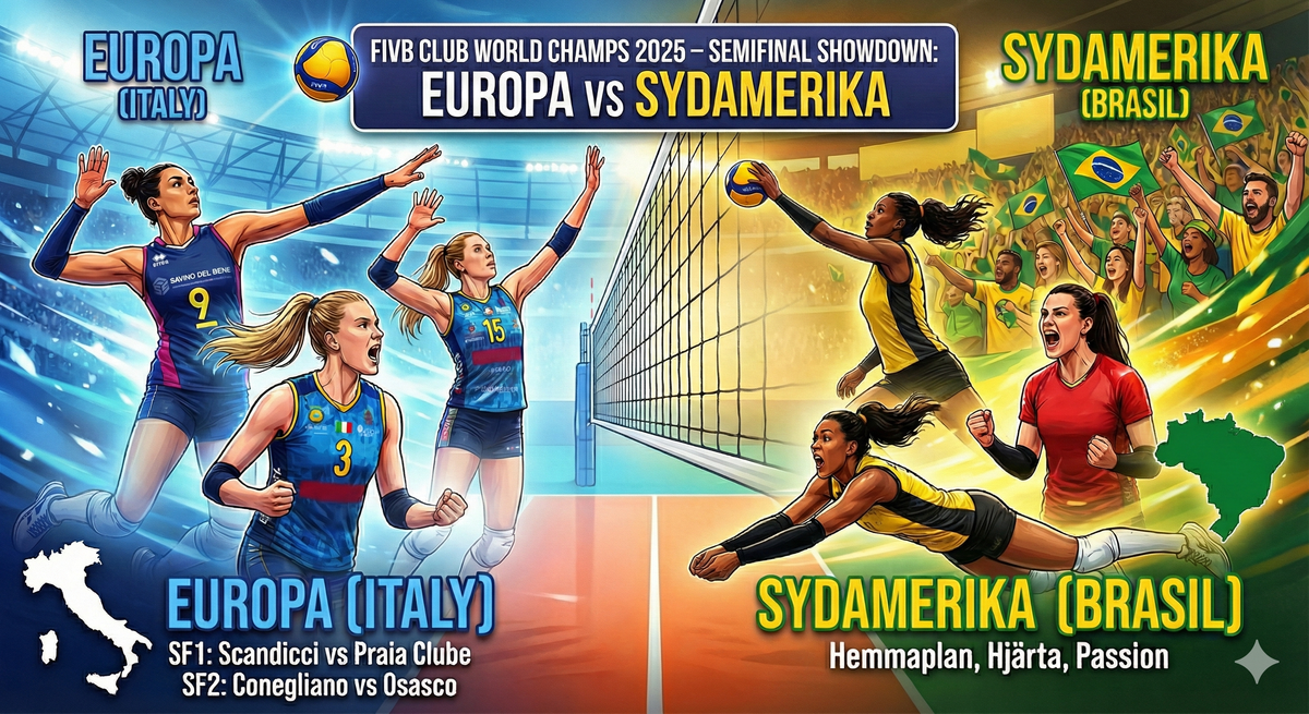 FIVB:s Klubblags-VM för Damer 2025: gruppspel, resultat och prognos för slutspelet